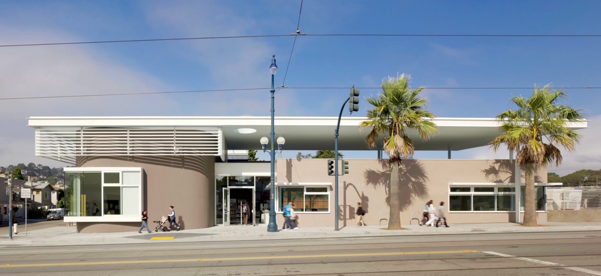 Library building exterior