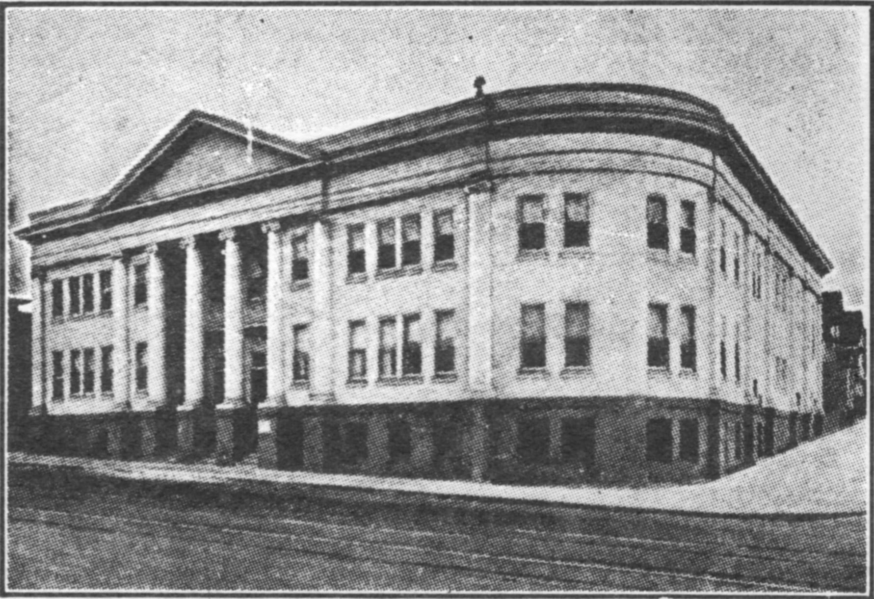 Historic photo of church