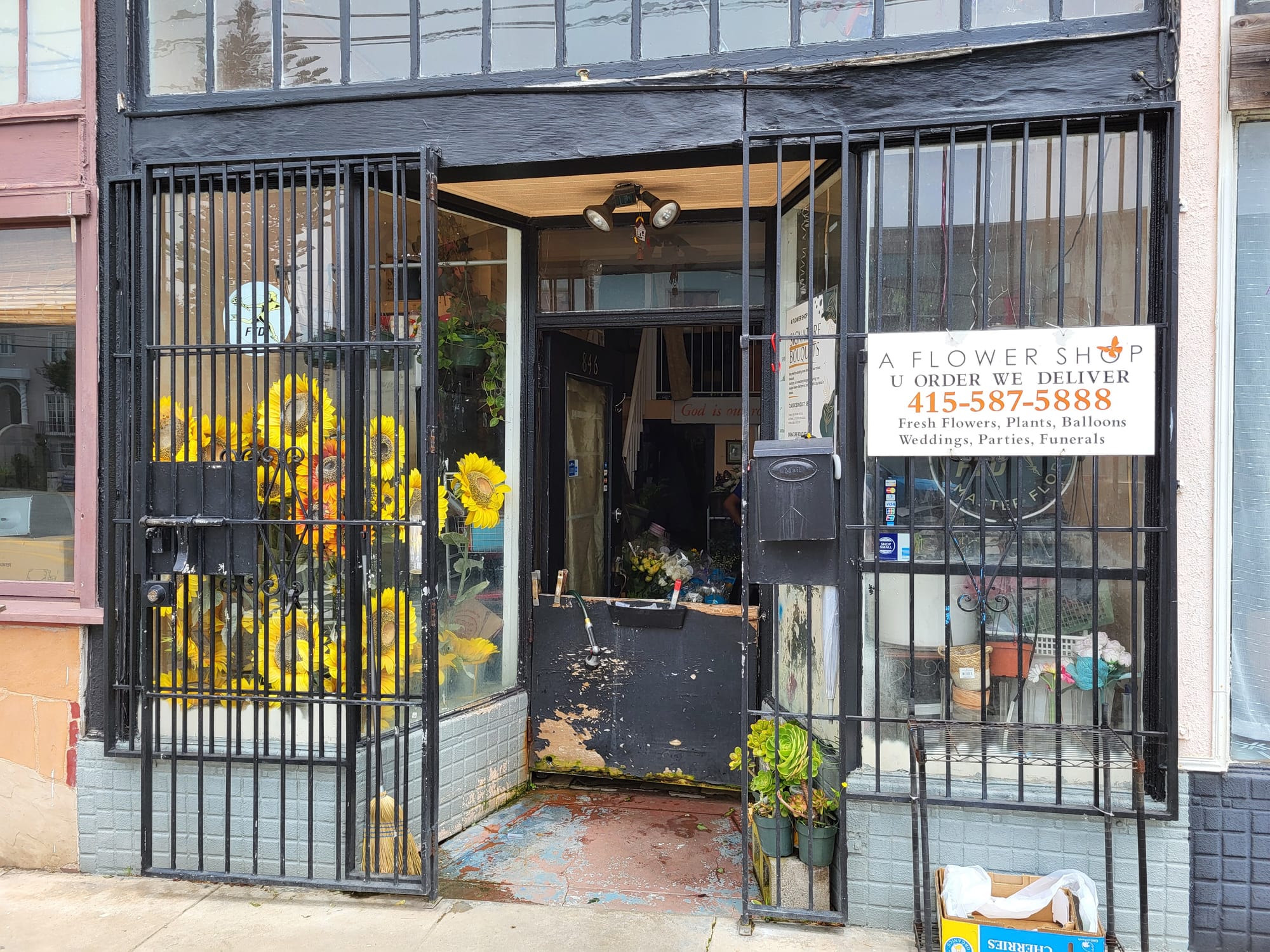 A storefront.