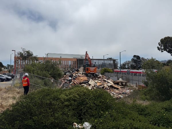 Debris.