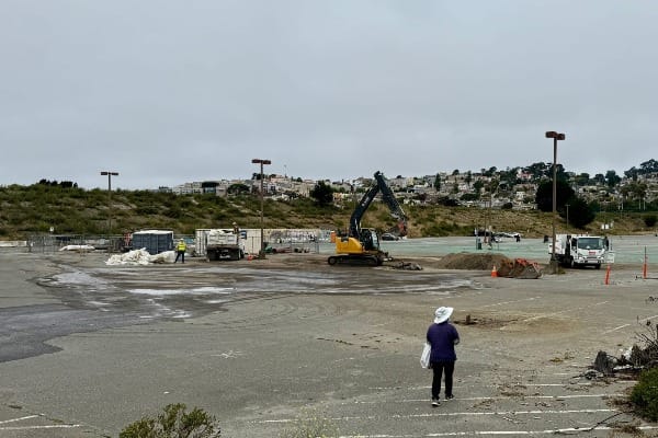 Construction work.