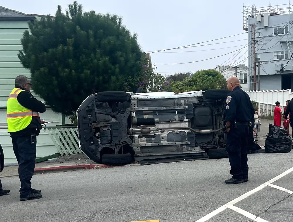 Vehicle crash.