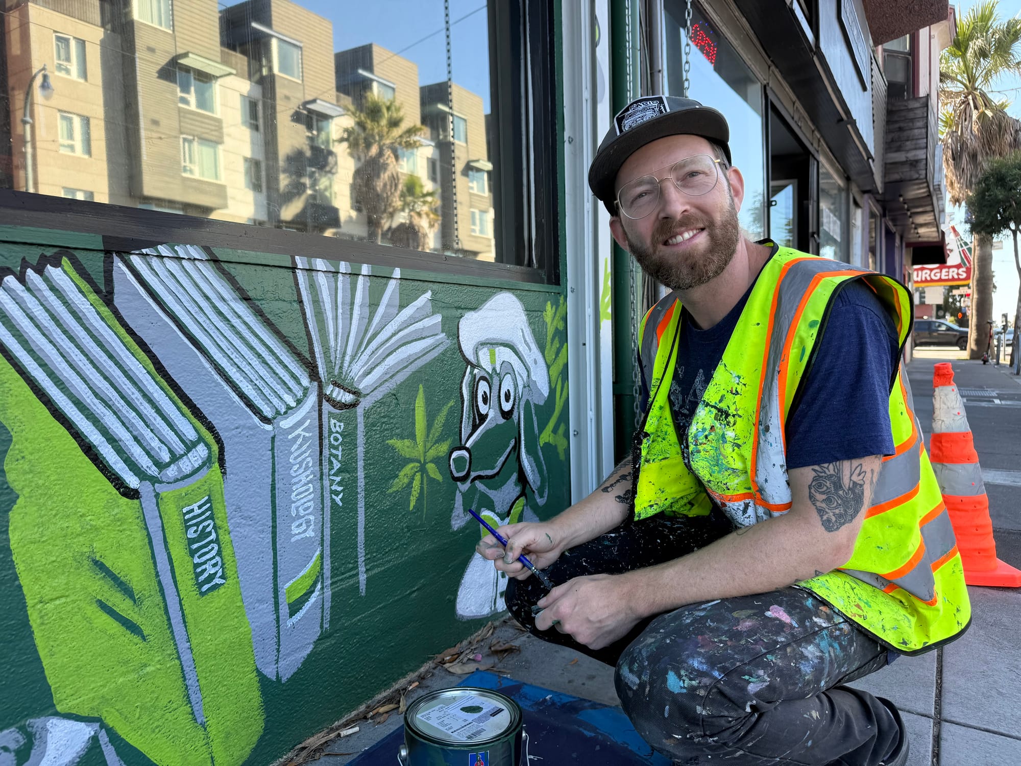 Nigel Sussman Puts His Signature Isometric Art On Ingleside Storefront