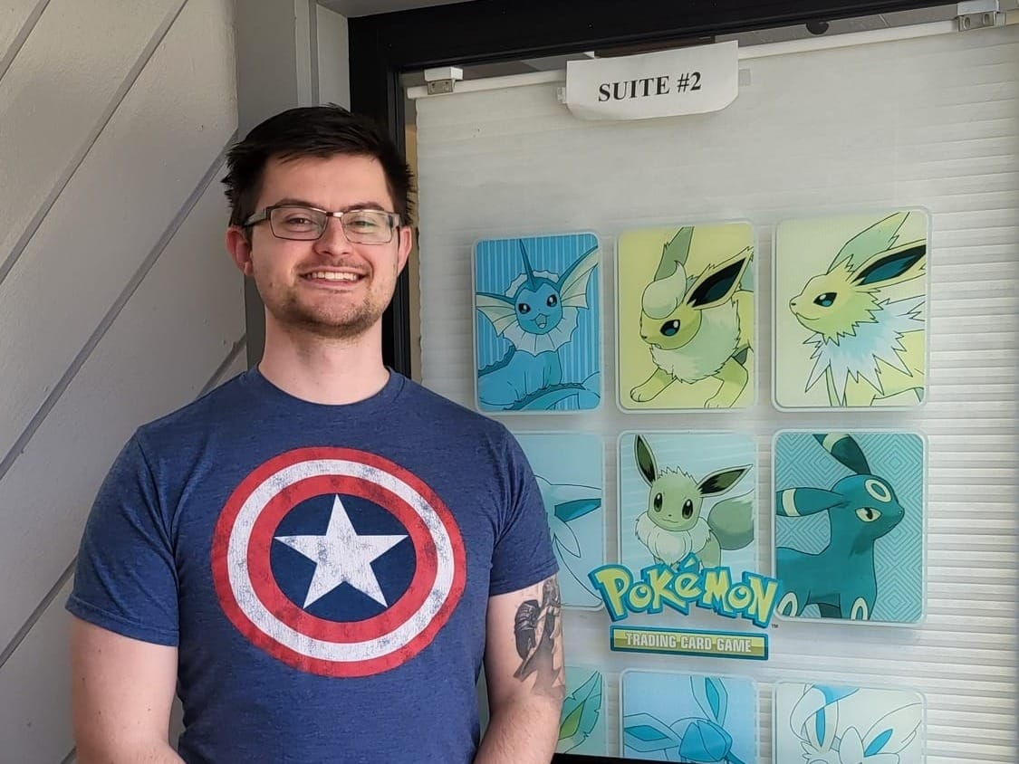 Man posing for a photo.