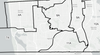 Segment of the March 2022 Redistricting Task Force map