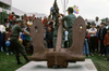 Installation of anchor