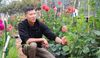 A man in Sisterhood Gardens