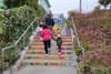 Sisterhood Gardens Debuts New Mosaic Stairway