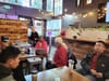 People in cafe