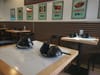 Restaurant interior.