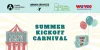a cartoon graphic of carnival tickets and carnival games