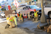 Workers.