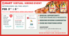 H Mart virtual hiring event promotional flyer