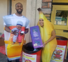 Volunteers at the Ave Bar's ethnic toy drive