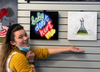 Artist at Ingleside gallery