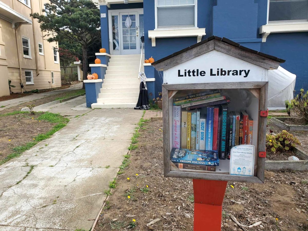 San Francisco Little Free Libraries: Greater Ingleside Guide