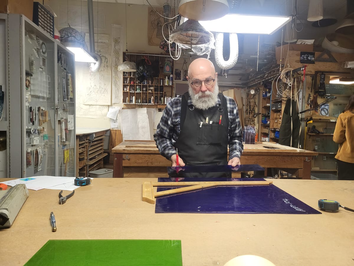 Cradle of the Sun’s Dan Gamaldi Keeps The Stained Glass Tradition Alive And Well