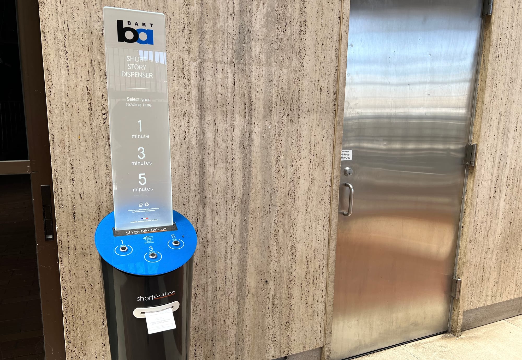 BART Short Story Dispensers Youth Poetry Contest Opens