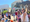People in a parade.